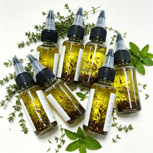 Lavender Rosemary Hair Growth Oil Herbal Scalp Treatment for Hair Loss Hair Regrowth Strengthening - Product Image 1