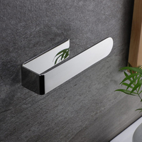 Étagère moderne personnalisée en acier inoxydable, étagère murale, étagères de salle de bain