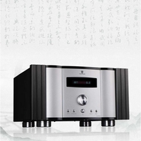 Amplificador Integrado Clase A Pura Totalmente Balanceado Winner AD-2PRO+, Amplificador Estéreo de Alta Fidelidad con Decodificador DSD