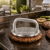 Plaque de cuisson professionnelle en acier inoxydable, robuste et multifonctionnelle pour restaurants, traiteurs, barbecues, écoles et cuisines extérieures