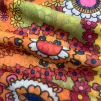 Nouveau Tissu en Maille Extensible 4 Directions à Imprimé Paisley 2026, 93% Polyester 7% Spandex, Doux et Respirant pour Robes, Foulards et Hauts de Plage