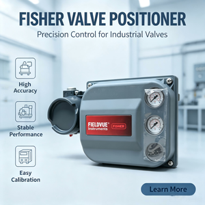 Système de contrôle numérique DVC6200 pour l'industrie pétrolière et gazière offshore avec diagnostics PD et retour sans liaison pour plateformes marines - Product Image 1
