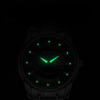 Montre pour hommes étanche timex extérieure de luxe en or bracelet en acier argenté montres à quartz pour hommes