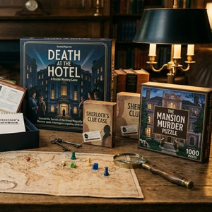 <span class=keywords><strong>Gioco</strong></span> di indagine sul luogo del crimine: File di caso di omicidi, <span class=keywords><strong>gioco</strong></span> di carte puzzle per adulti, kit interattivo per feste a tema detective - Product Image 3