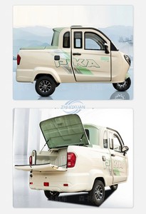Easy Operate Light Frame Electric Tricycle Safe Ride 100 To 300KG Cargo Load Vehicle - Product Image 2