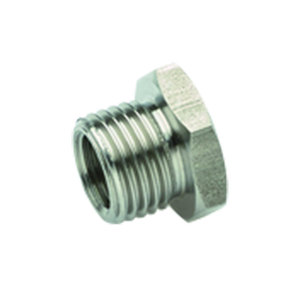 Itv Double Threaded Connector 30002-ES Metal <b>Plug</b> In <b>Adapter</b> For Industrial Use - Product Image 3