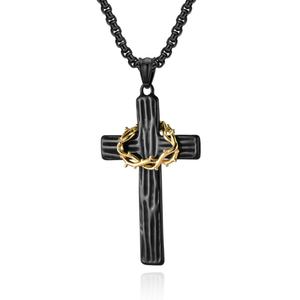 Personalized CROSS <b>Necklace</b> for Women <b>Boys</b> Girls Catholic Christian Baptism Fashion <b>Chains</b> <b>Necklaces</b> - Product Image 5