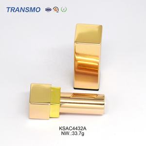 Tubo de Lápiz Labial Magnético Cuadrado, Envase de Bálsamo Labial, Tubos de Lápiz Labial Personalizados Dorados - Product Image 6