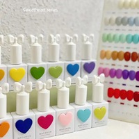 Kit de vernis à ongles gel UV couleur macaron 58 pièces/kit pour manucure, nail art, base et top coat, émail vernis gel UV pour salon