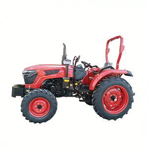 Tracteur agricole 80 CV 4x4 à transmission par engrenages pour rizières en pente, moteur diesel pour coopératives agricoles - Product Image 4