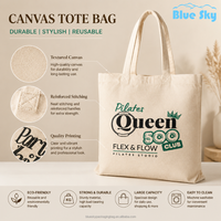 Sac fourre-tout en toile de coton blanc personnalisé OEM/ODM pour cadeau promotionnel, sac à bandoulière en toile de coton recyclable