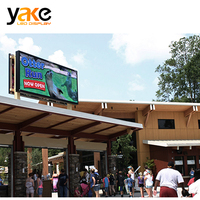 Écran LED publicitaire extérieur double face Yake HD étanche P5 P8 P10, affichage LED couleur pleine résolution fixe