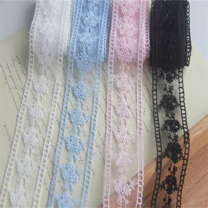 <span class=keywords><strong>Pizzo</strong></span> Guipure Chantilly Fai-da-Te <span class=keywords><strong>in</strong></span> Rete di Poliestere Ricamato Idrosolubile per Decorazioni di <span class=keywords><strong>Tende</strong></span>, Vestiti, Scarpe e Borse - Product Image 3