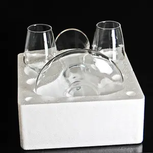 Luxury Gift Box Set 1pc Wine Decanter 2個Glass Goblets Crystal Red WineブランデーGlassware Set