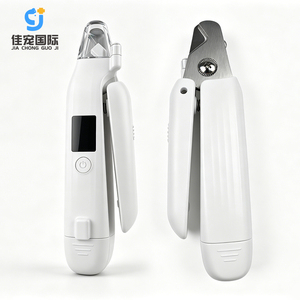 Wholesale Stainless Steel Quick Sensor Safety Guard USB Rechargeable 2-in-1 <b>Dog</b> & Cat Nail Grinder Claw Trimmer <b>Clippers</b> - Product Image 1