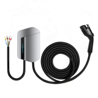 SAE J1772 32A niveau 1 ev chargeur wallbox type 1 niveau 2 ev station de charge 7kw AC mur ev chargeur pour famille utilisé