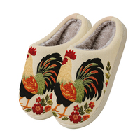 Chaussons pour hommes en fausse fourrure de lapin douce et moelleuse, à bout fermé, chauds pour l'hiver, confortables pour la maison et la chambre