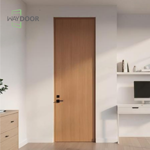 <span class=keywords><strong>Porte</strong></span> Simple en Bois <span class=keywords><strong>Massif</strong></span> Pré-assemblée, Isolation Phonique, en Chêne, Pruche ou Acajou, Finie, pour Chambres, Portes Intérieures sur Mesure - Product Image 5