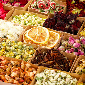 Mix fiori secchi naturali 100% sapone alla vaniglia Kit lavanda gelsomino rosa blu loto per bagno resina sapone candela - Product Image 3