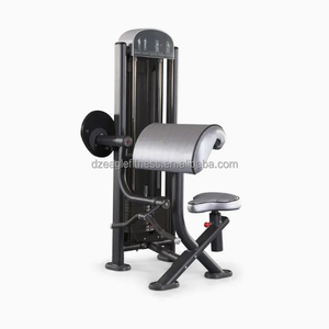 Équipement de fitness commercial, machine à curls <span class=keywords><strong>pour</strong></span> <span class=keywords><strong>biceps</strong></span> assis, en acier, réglable, entraînement musculaire, charge par broche - Product Image 1