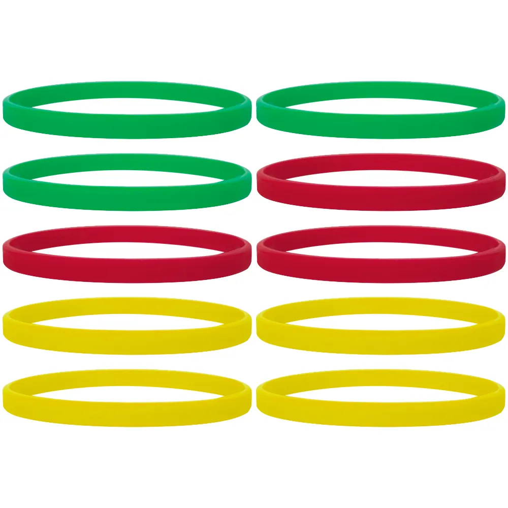 Concevez votre propre bracelet en silicone Bracelet de poignet pas cher Logo personnalisé Bracelet en caoutchouc Bracelet en silicone