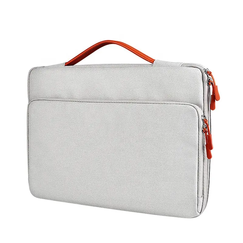 2024 Shockproof Laptop Bag Protective Handbag Notebook Sleeve 13 14 15.6 Inch Women Luxury Carrying Case For Macbook Air Pro