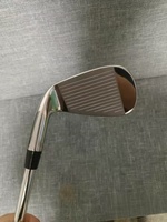 Fers de golf 200 pour droitiers, ensemble complet de 8 pièces (4-9P/48), forgés, avec caoutchouc pour une sensation agréable, longue distance, contrôle précis, handicap moyen-bas
