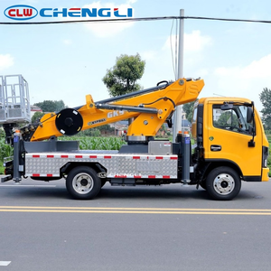 Plataforma de Trabajo Aérea Montada en Camión 4x2 CLW Nueva, Elevador Hidráulico de Brazo Articulado, Vehículo para Operaciones en Altura - Product Image 1