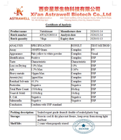 Astrawell – Complément de Nattokinase en Vrac, Extrait de Natto Fermenté, Poudre d'Enzyme Nattokinase