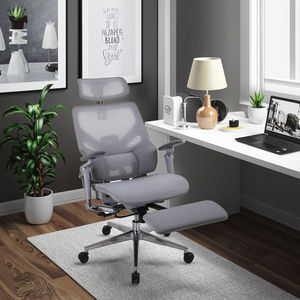 Sillas de oficina modernas de lujo Silla ejecutiva giratoria ergonómica cómoda Caja de acero de malla al por mayor para oficina - Product Image 3