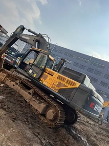 Excavadora Usada Hyundai 505 con Pocas Horas de Trabajo, Original de Corea, 505 520LVS 515LVS, Excavadora de Cadenas de Buena Calidad - Product Image 2
