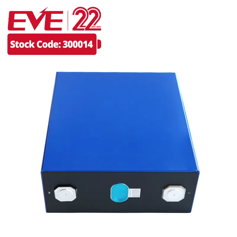 EVE LF280K แบตเตอรี่ลิเธียมไอออน Lifepo4สำหรับเก็บพลังงานยานพาหนะไฟฟ้า12V 3.2V 280ah Lifepo4 400ah 3.2V