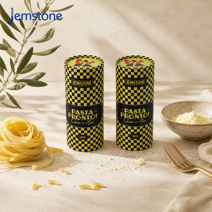 Tube en carton cylindrique personnalisé et recyclable pour emballage alimentaire, idéal pour poudre de chili et épices – Boîte en tube de papier - Product Image 1