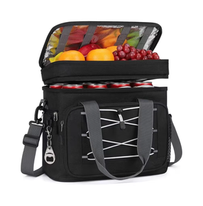Borsa Termica Morbida Impermeabile, Contiene 24-75 Lattine, Ghiacciaia Portatile Pieghevole con Coperchio ad Accesso Rapido per Picnic e Spiaggia - Product Image 2