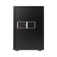 Caja Fuerte Digital Electrónica con Teclado Táctil y Desbloqueo Automático por Huella Dactilar, Diseño Moderno, Caja de Seguridad para el Hogar