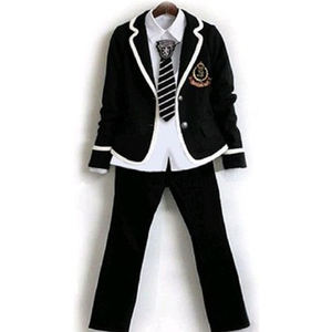 Uniformes Escolares de Moda al por Mayor para Niños y Niñas, Camisa Blanca y Pantalones - Product Image 3