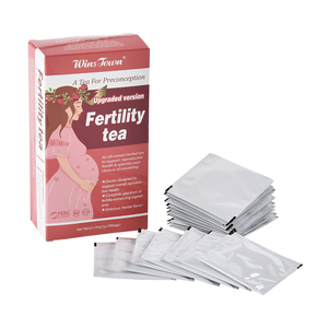 Thé naturel de fertilité à base de plantes d'hygiène féminine de marque privée personnalisée OEM pour que les femmes tombent enceintes