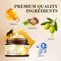 Crème hydratante pour le visage au venin d'abeille et à la vitamine C, soin de la peau, blanchiment, beauté, marque privée