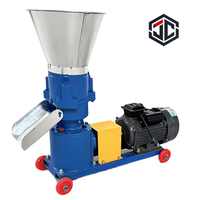 Machine automatique de fabrication de granulés d'aliments pour volailles, bétail et bovins, avec granulation continue pour les exploitations agricoles commerciales