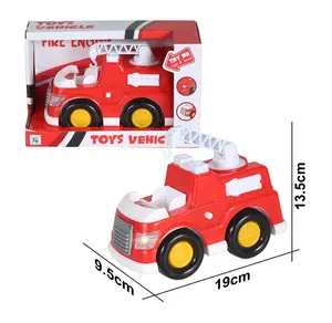 NEW PRODUCT KIDS TOY VEHICLE TRUCK FREE WHEEL FIRE ENGINE FOR SALE