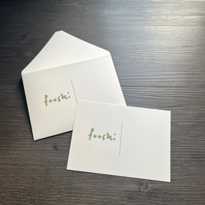 Juego de tarjetas de felicitación personalizadas y sobres con logo impreso, tarjeta de agradecimiento con sobre para empaque de regalos de boda - Product Image 5