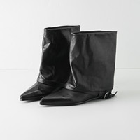 WETKISS Bottines blanches à bout pointu et bride à boucle, style pliable, pour femme, idéales au quotidien, vente en gros