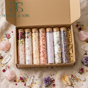 S&amp;Soak Organic Natural Lemon Scented <strong>Bath</strong> <strong>Salt</strong> Wet Scrub Body Foot Exfoliating Deep Cleansing Sea <strong>Salt</strong> with Hydrating Skin Care - Product Image 1