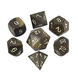 <span class=keywords><strong>Dados</strong></span> poliédricos de Metal, 7 unidades, gran oferta - Product Image 3