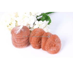 Épurateur de cuivre pur <span class=keywords><strong>enduit</strong></span> de cuivre récureur maille récureur fil <span class=keywords><strong>éponge</strong></span> pour plats casseroles casseroles récurage facile pour un nettoyage difficile - Product Image 5