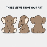 Peluche personnalisée en forme d'éléphant, éléphant en peluche marron mocha assis avec de grandes oreilles, fabriqué à partir de photos