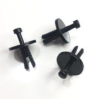 Clip d'expansion à rivet de poussée industriel en plastique/nylon pour l'automobile, à tête à bride, fixation personnalisable pour panneaux de garniture intérieure de voiture OEM
