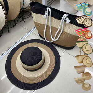 مصمم صيفي نسائي مرن للشمس طقم شبان صيفي Sombreros De Mujer De Sol طقم حقيبة للسيدات للسفر - Product Image 6