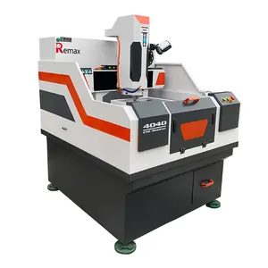 Hoge Precisie Metalen Mal Snijden 4 Axis 3 Assige Cnc Freesmachine Remax 6060