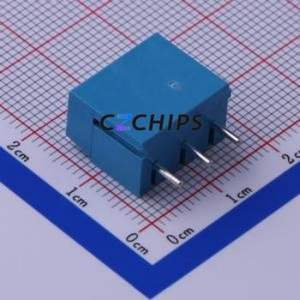 KF300-5.0-3P Screw Terminal Block Through hole Component (THT),P=5mm Connector 1x3P 5mm Blue Through Hole - Product Image 2